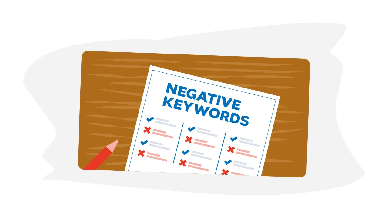 negative keywords